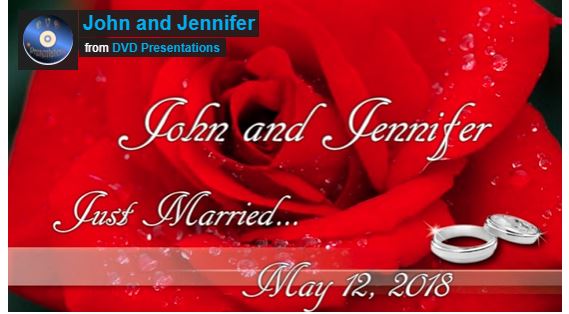 John and Jennifer Wedding Video